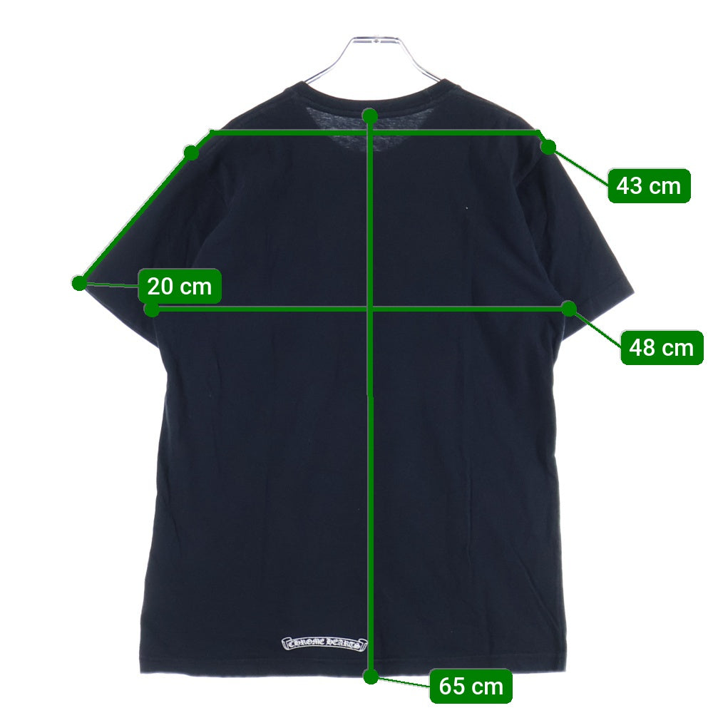 CHROME HEARTS(クロムハーツ) CH T-SHIRT Made in Hollywood 半袖Tシャツ ブラック