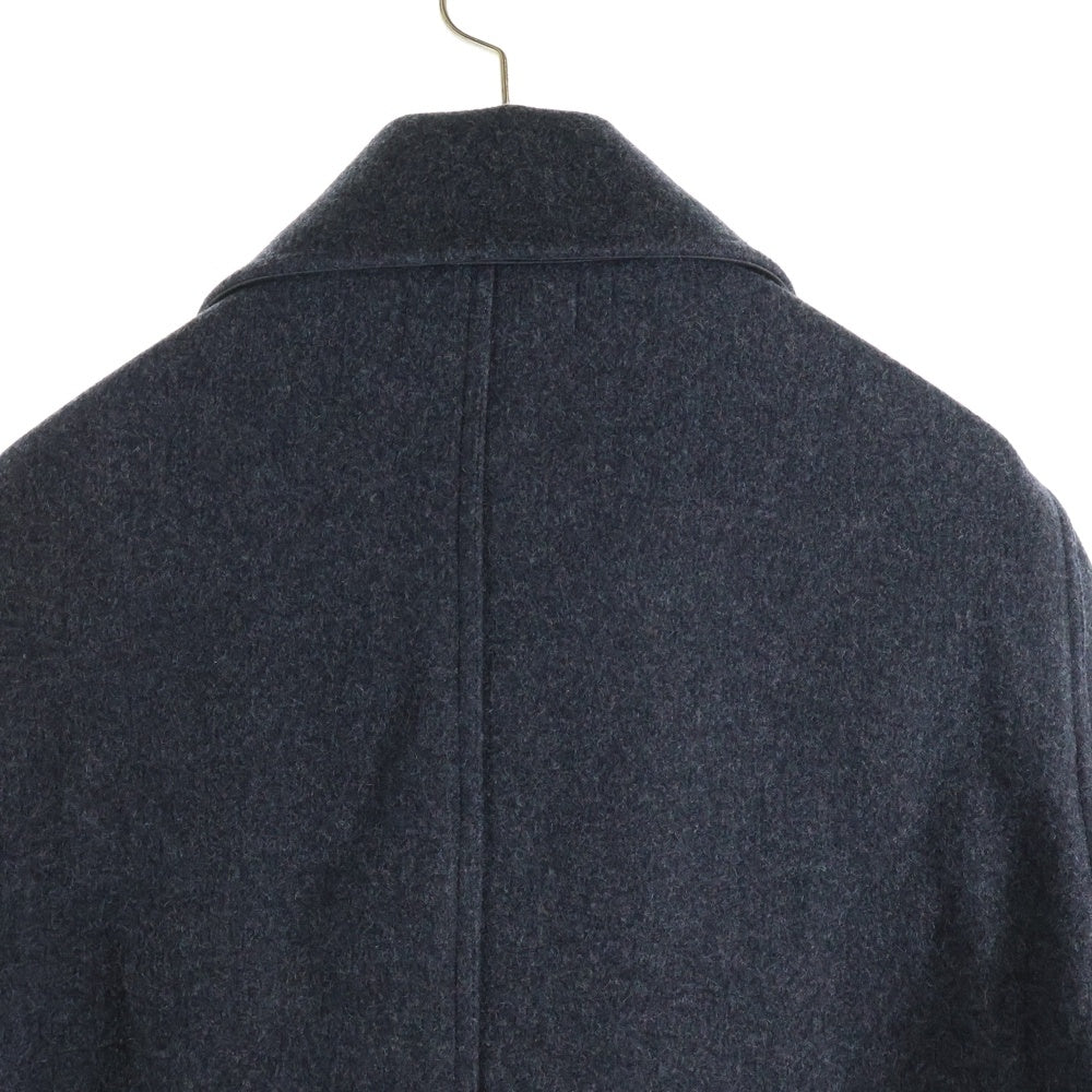 STONE ISLAND(ストーンアイランド) Wool Street Style Plain Logo Peacoats Coats ウール ストリートスタイル プレーン ロゴ ピーコート グレー 791543030