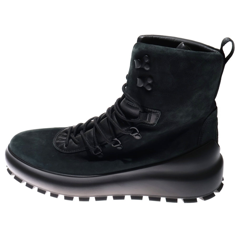 STONE ISLAND(ストーンアイランド) Trekking Boots ヌバックレザー トレッキング ブーツ ブラック 77FWS0404 V0029