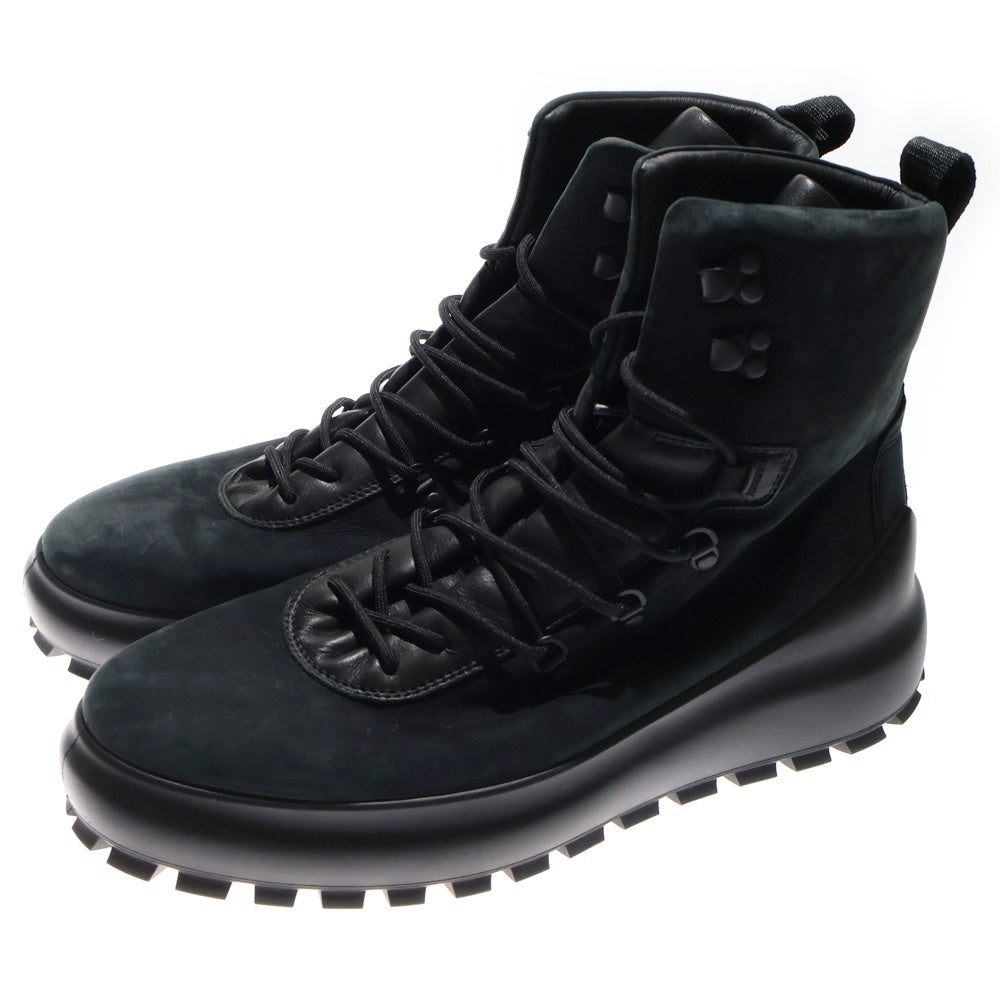 STONE ISLAND(ストーンアイランド) Trekking Boots ヌバックレザー トレッキング ブーツ ブラック 77FWS0404 V0029