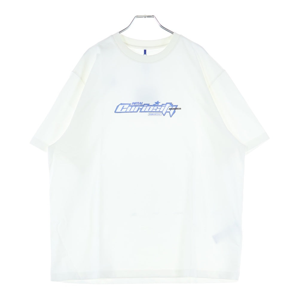ADER ERROR(アーダーエラー) 梅田阪急限定 プリントクルーネックTシャツ半袖カットソー ホワイト BO05FYTS0105OW