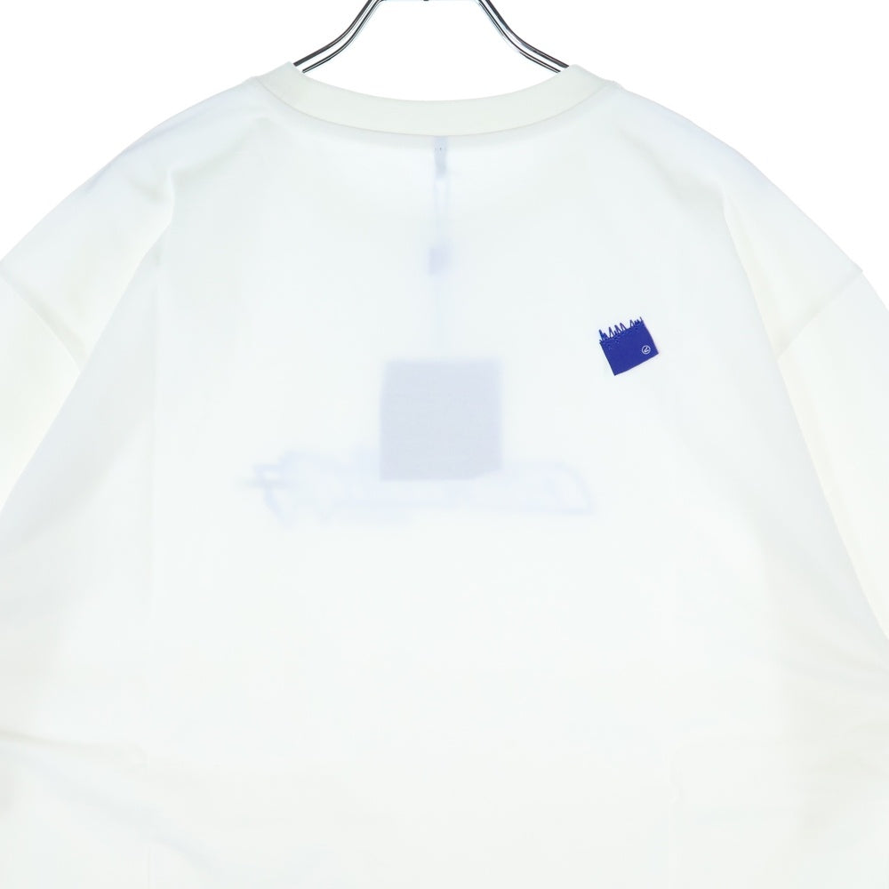ADER ERROR(アーダーエラー) 梅田阪急限定 プリントクルーネックTシャツ半袖カットソー ホワイト BO05FYTS0105OW