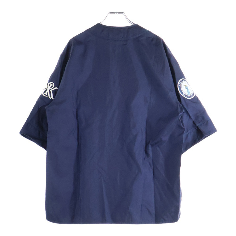 KITH(キス) New York Willis Baseball Shirt ニューヨーク ウィリス ベースボール 半袖シャツ ネイビー