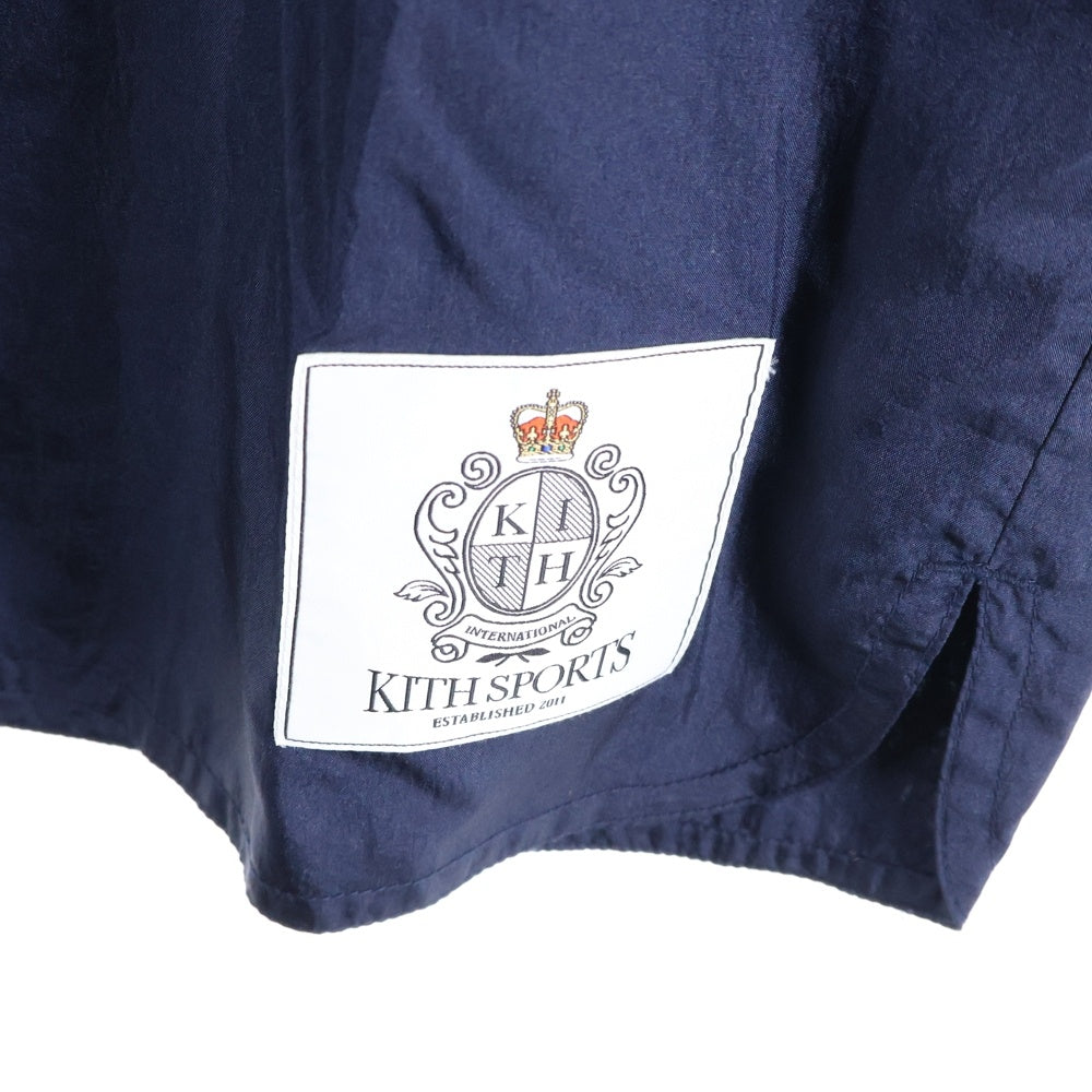 KITH(キス) New York Willis Baseball Shirt ニューヨーク ウィリス ベースボール 半袖シャツ ネイビー