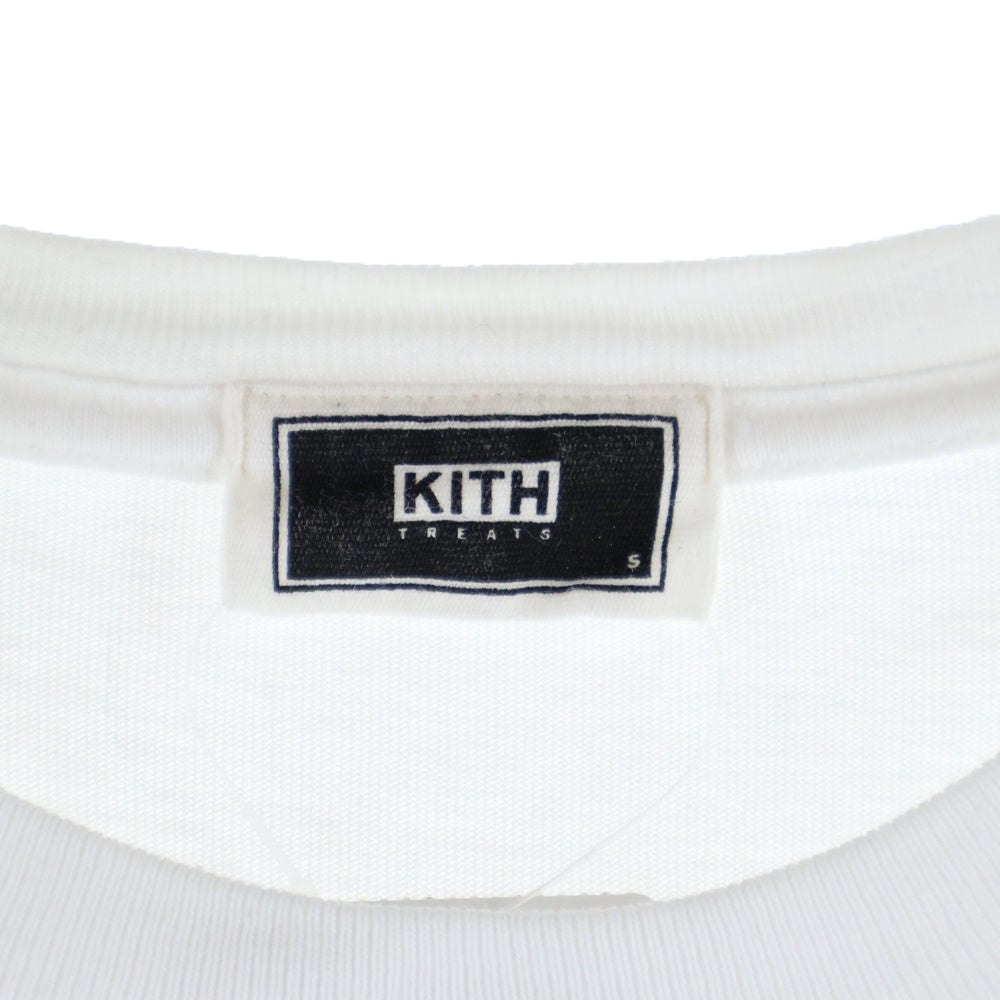 KITH(キス) Treats Two Million トリーツ トゥー ミリオン フロントロゴ 半袖Tシャツ カットソー ホワイト