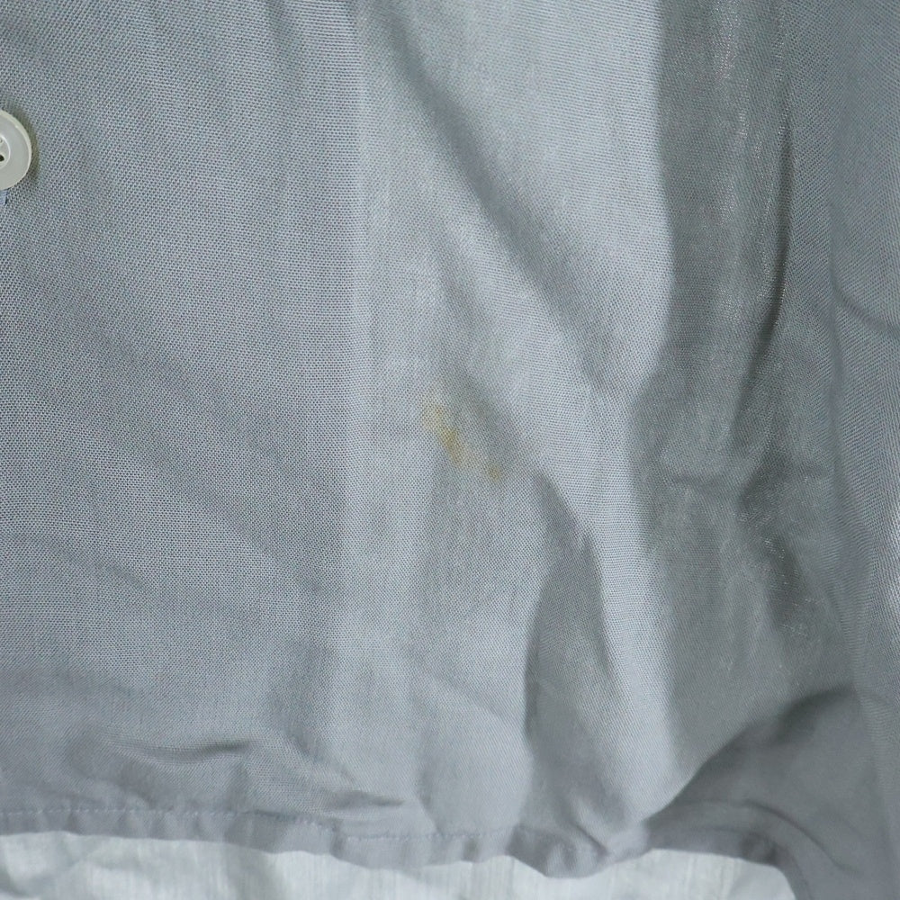WACKO MARIA(ワコマリア) 50'S OPEN COLLAR SHIRTS オープンカラー 半袖シャツ グレー