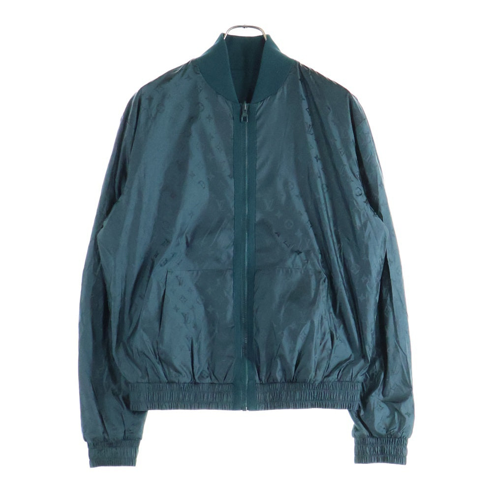 LOUIS VUITTON(ルイヴィトン) 24SS リバーシブルモノグラム ジップアップナイロンジャケット ブルゾン グリーン RM241Q ZLW HON40W