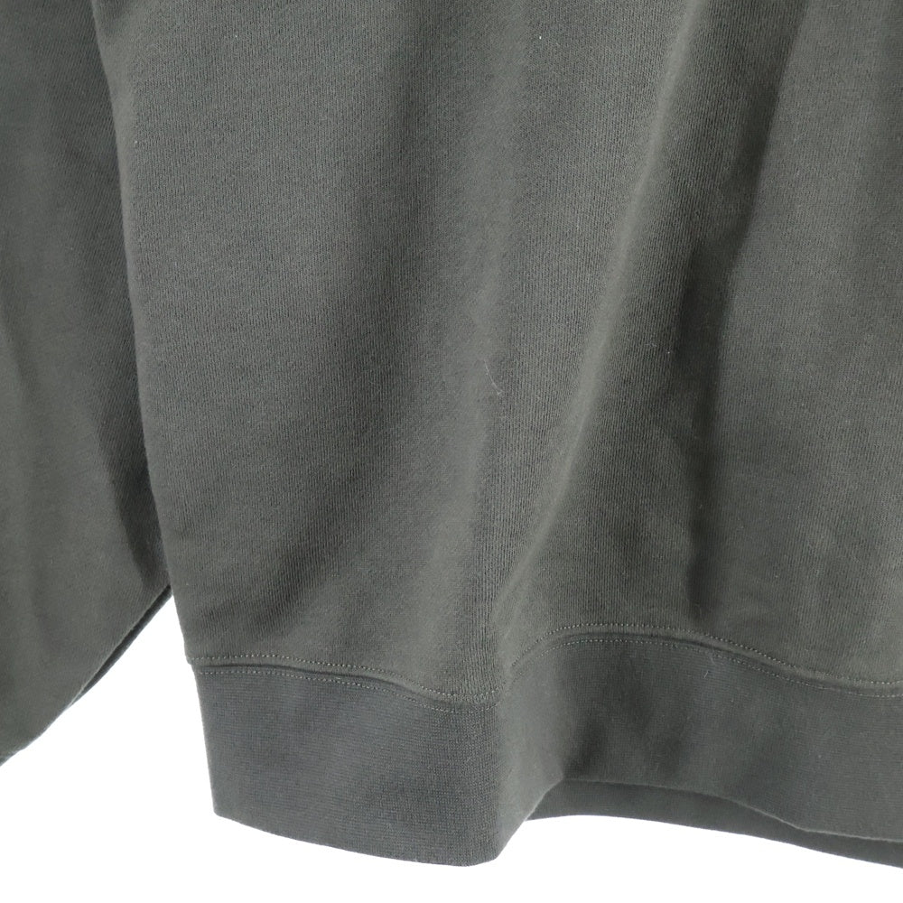 FEAR OF GOD ESSENTIALS(フィアオブゴッド エッセンシャルズ) SWEATSHRT ラバーロゴ クルーネックスウェットトレーナー ブラウン