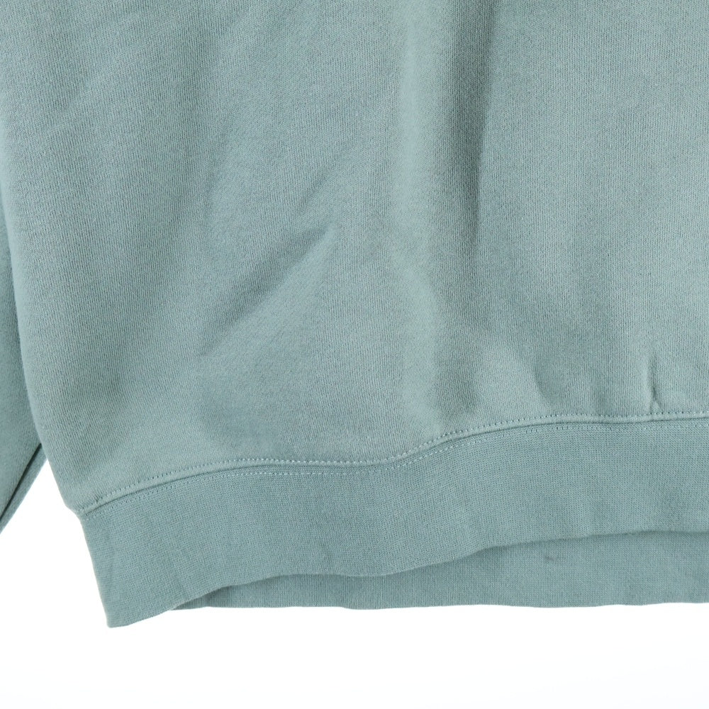 FEAR OF GOD ESSENTIALS(フィアオブゴッド エッセンシャルズ) SWEATSHRT ラバーロゴ クルーネックスウェットトレーナー グリーン