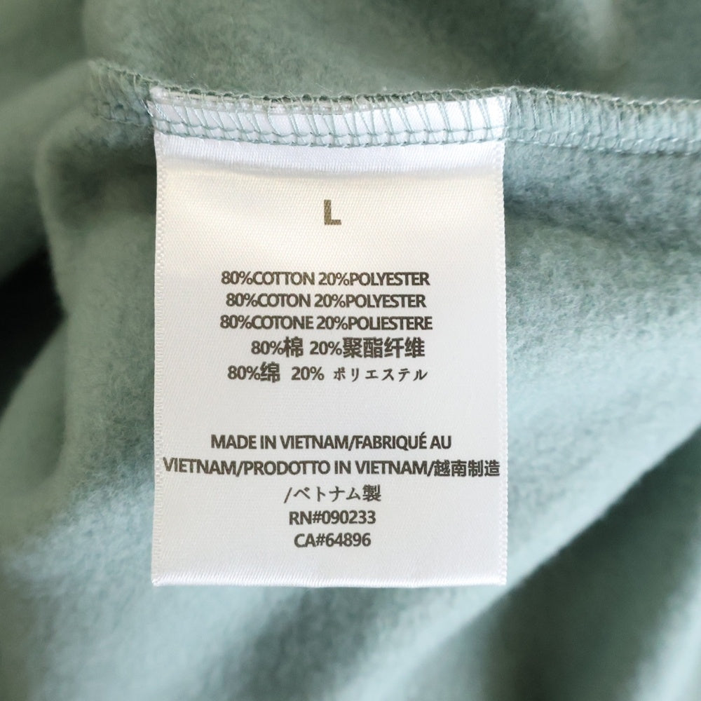 FEAR OF GOD ESSENTIALS(フィアオブゴッド エッセンシャルズ) SWEATSHRT ラバーロゴ クルーネックスウェットトレーナー グリーン