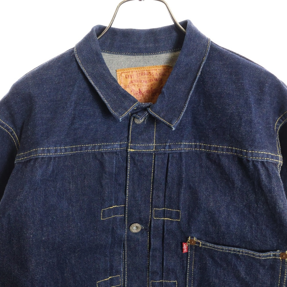 Levi's(リーバイス) 90s VINTAGE S506XX BIG E 大戦モデル復刻 米国製 バレンシア工場 ビッグE 片面タブ デニムジャケット インディゴ 44506-0022
