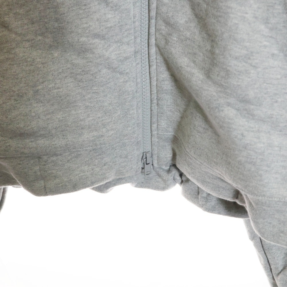 KAIKO(カイコー) CLOUD PARKA リラックスシルエットスウェット ジップアップフーディー グレー KAIKO-25-021