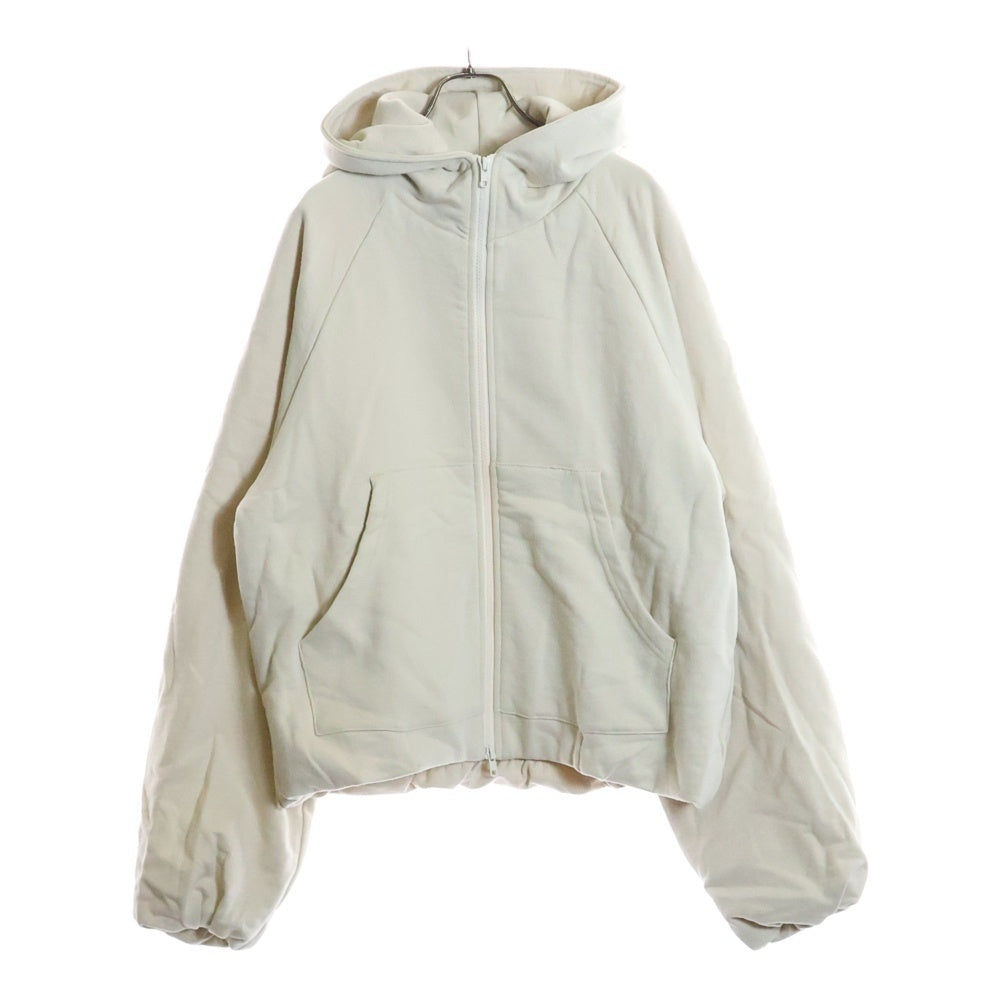 KAIKO(カイコー) CLOUD PARKA リラックスシルエットスウェット ジップアップフーディー ベージュ KAIKO-25-021
