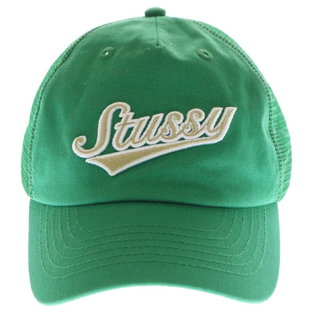 STUSSY(ステューシー) 25SS TRUCKER CAP トラッカーキャップ 帽子 グリーン