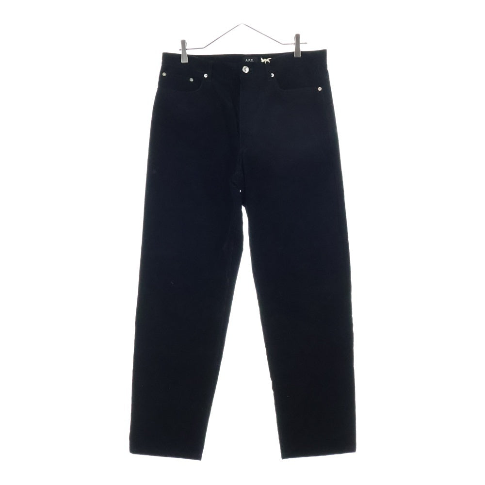 A.P.C(アーペーセー) Martin Jeans コーデュロイパンツ ブラック CODBX-H09121