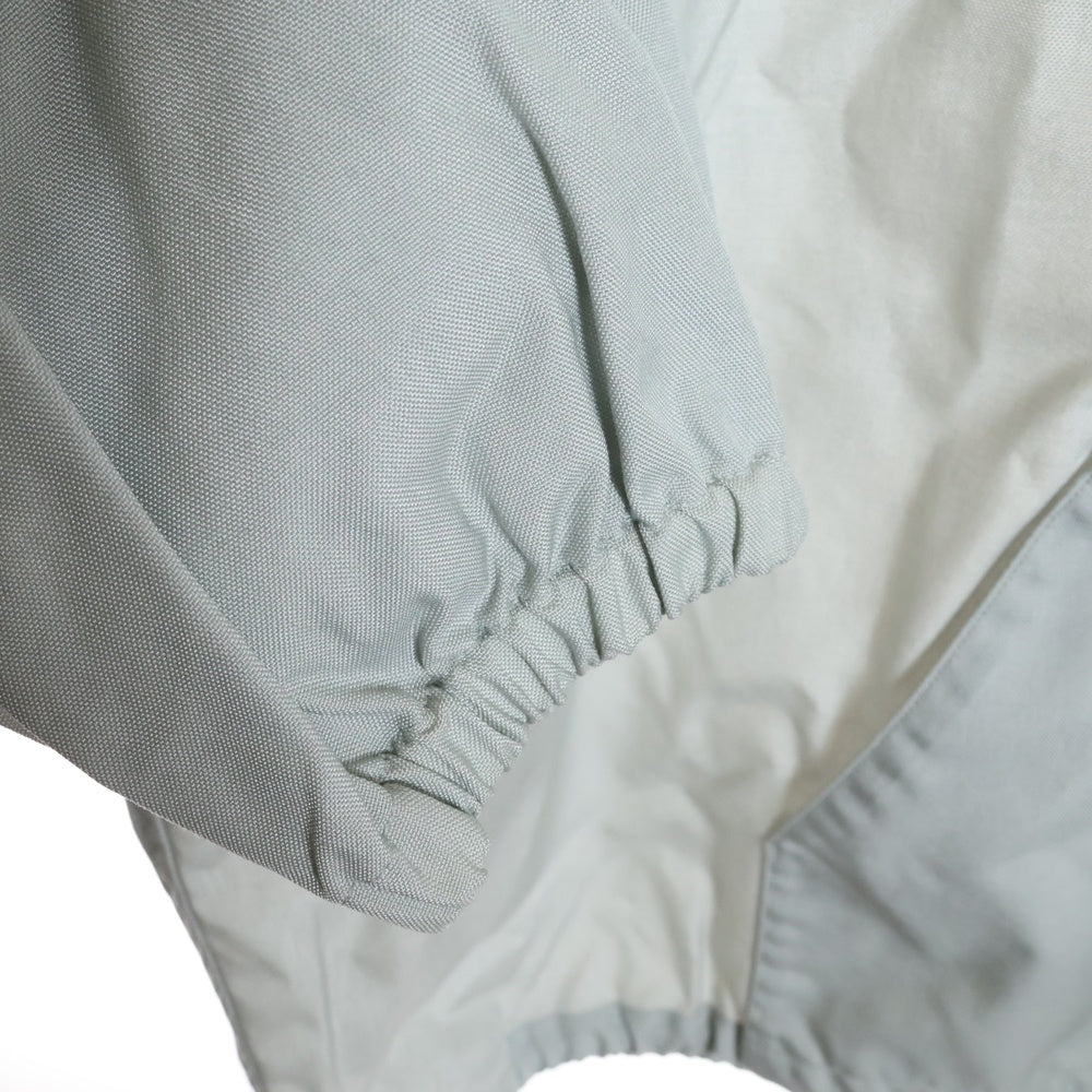 MARTINE ROSE(マーティンローズ) Windbreaker ハーフジップ プルオーバーパーカー フーディー グレー