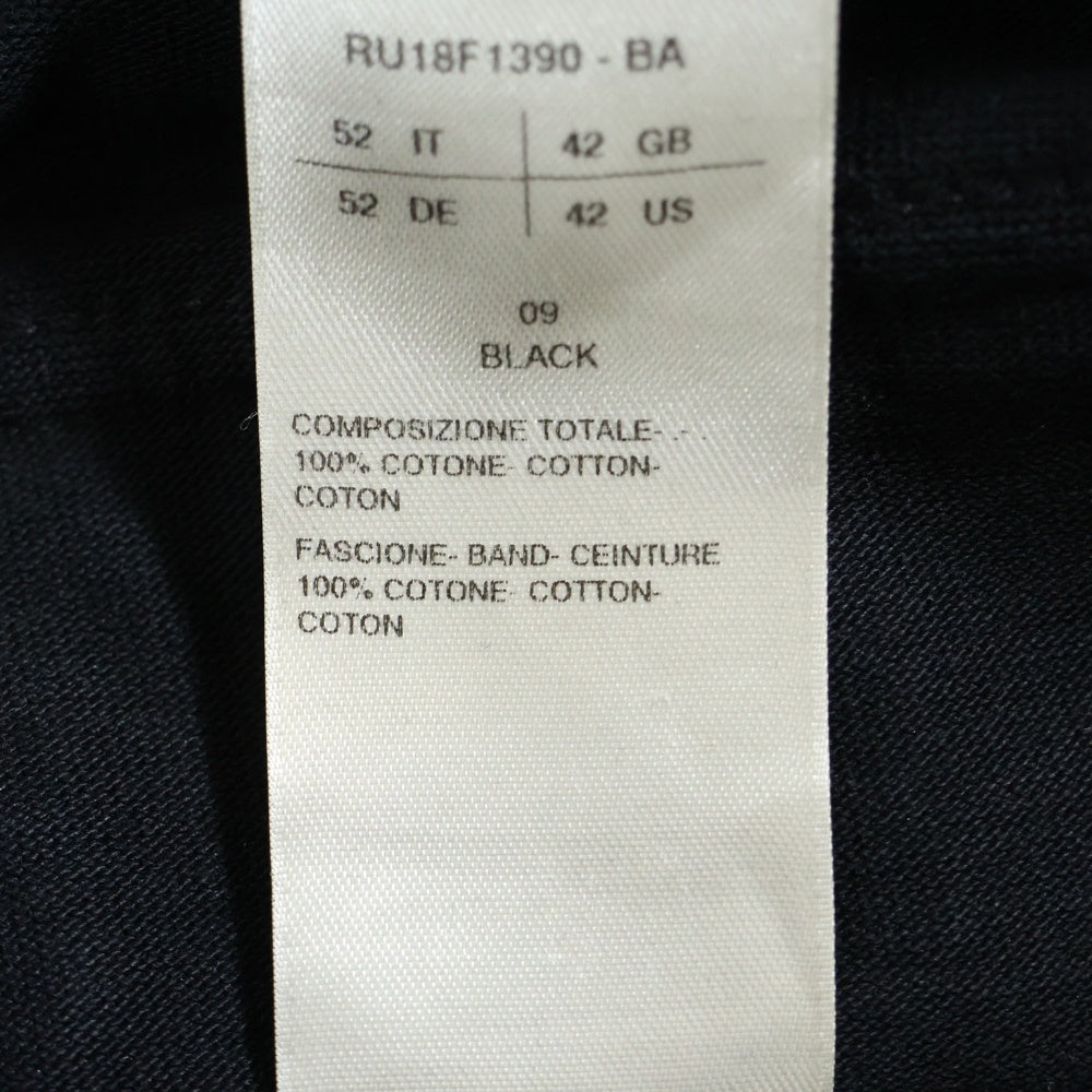 Rick Owens(リックオウエンス) 18AW Cargo Jog Pants カーゴジョグ ドローストリングパンツ ブラック