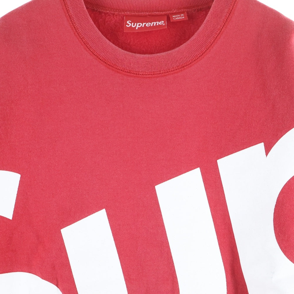 SUPREME(シュプリーム) 13AW Sup Big Logo Crewneck SUPロゴ クルー