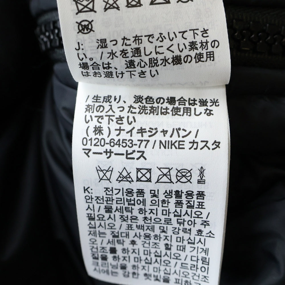 NIKE(ナイキ) ×sacai Fur Down Jacket サカイ ファー切替ダウンジャケット ブラック CT3267-010