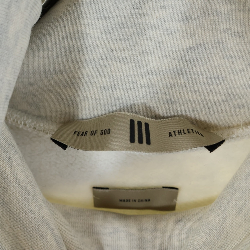 FEAR OF GOD(フィアオブゴッド) ×adidas Hoodie アディダス プルオーバースウェットパーカー フーディー グレージュ IS5308