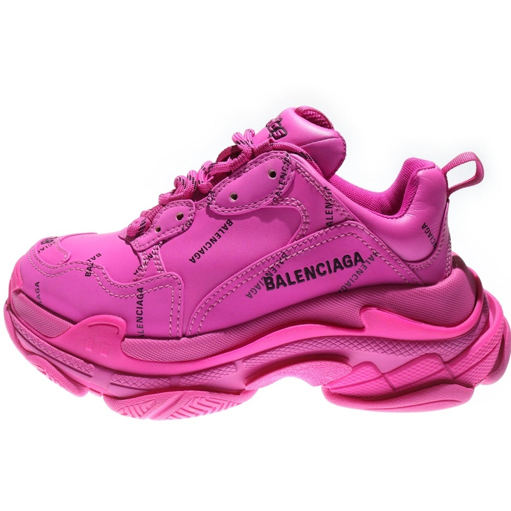BALENCIAGA(バレンシアガ) Triple S トリプル S ローカットスニーカー ピンク US8/25cm 524039