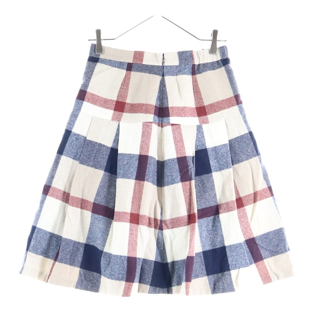 BLUE LABEL CRESTBRIDGE(ブルーレーベルクレストブリッジ) チェックデザイン ウールミニスカート マルチ レディース 55S07-858-42