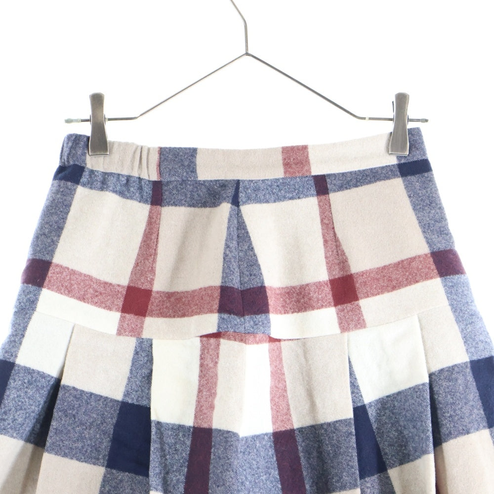 BLUE LABEL CRESTBRIDGE(ブルーレーベルクレストブリッジ) チェックデザイン ウールミニスカート マルチ レディース 55S07-858-42