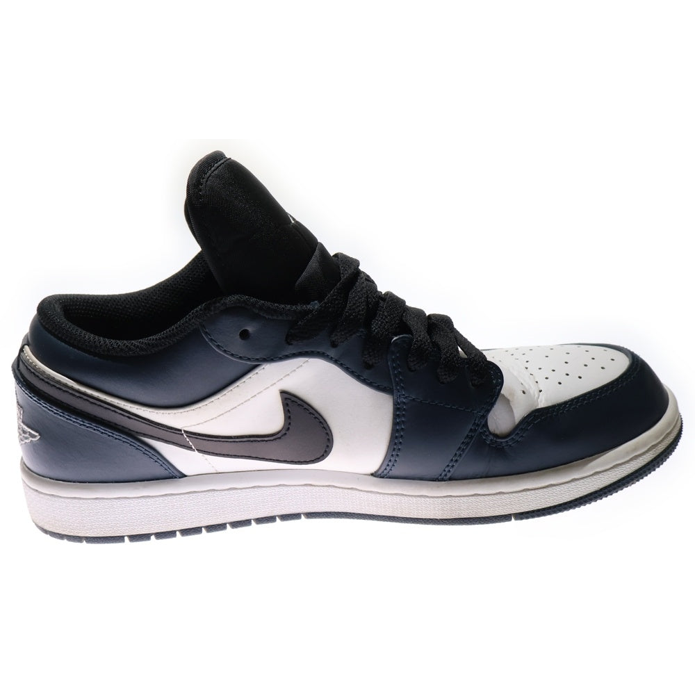 NIKE(ナイキ) AIR JORDAN 1 LOW DARK TEAL エア ジョーダン 1 ロー ダークティール ローカットスニーカー ネイビー US9/27cm 553558-411
