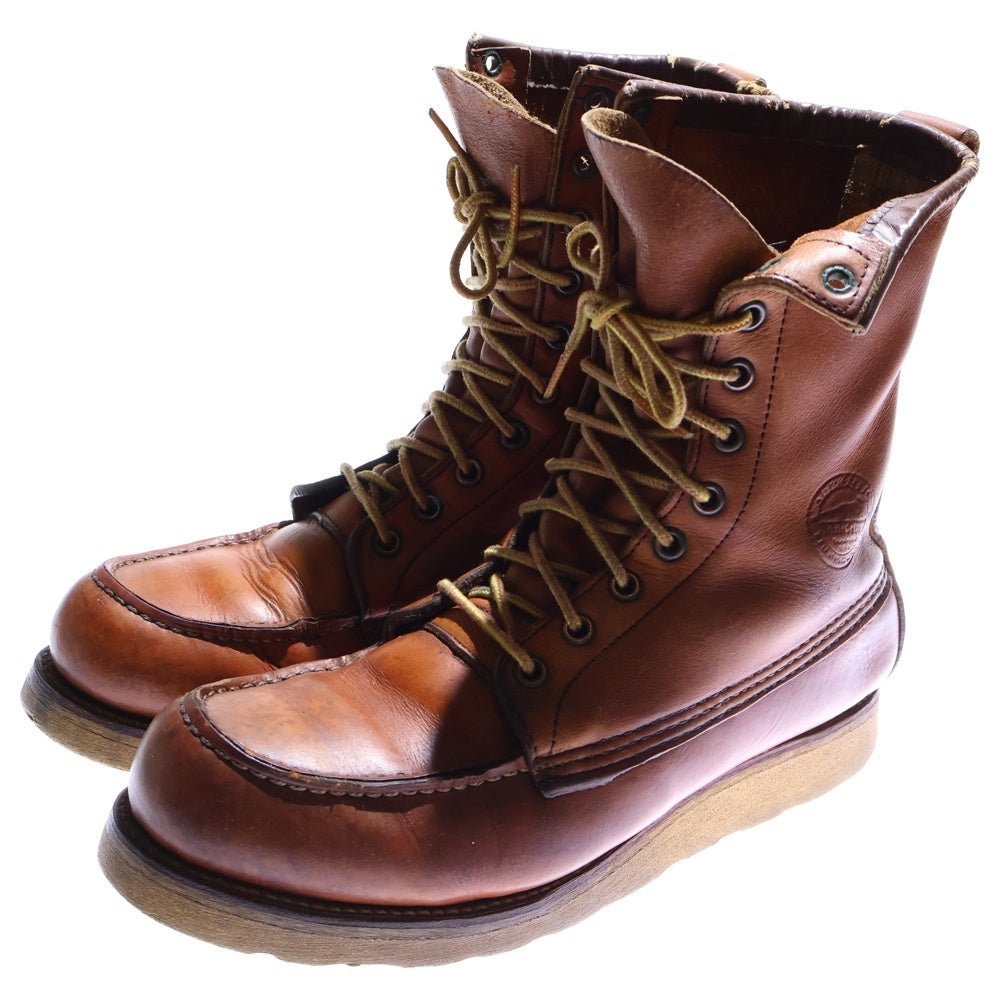 RED WING(レッド ウイング) 90s 877 犬刻印 8-inch Classic Moc 8インチクラシックモックブーツ ブラウン ヴィンテージ