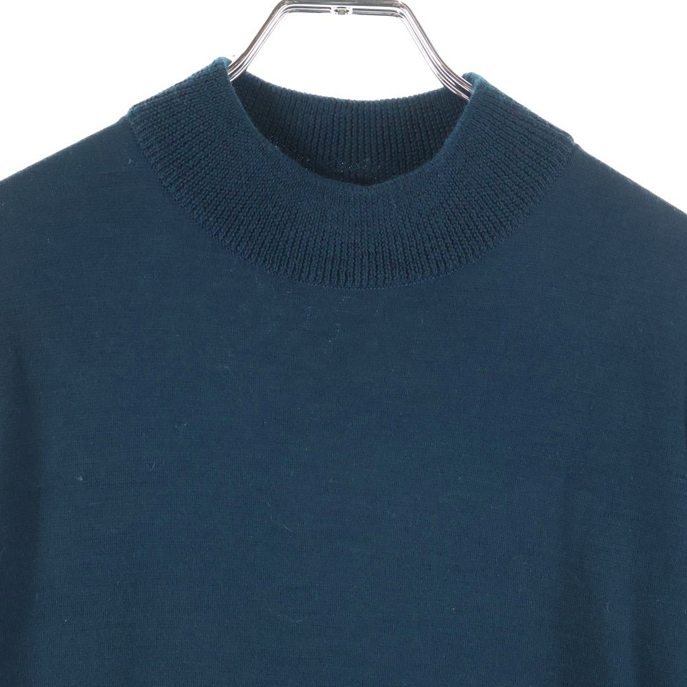 UNITED TOKYO(ユナイテッド トウキョウ) 18Gウールミラノリブモックネックニットセーター グリーン 134630001