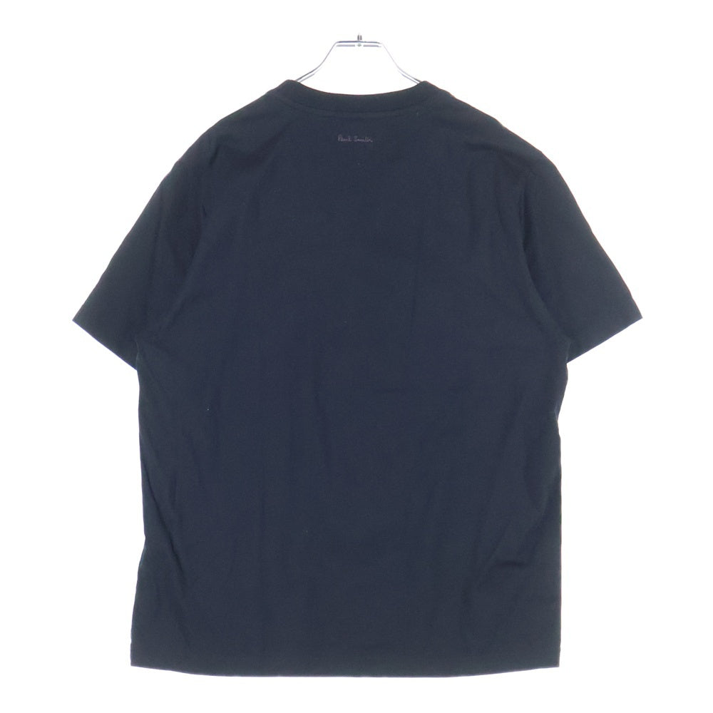 Paul Smith(ポールスミス) フロントプリント 半袖Tシャツ カットソー ブラック