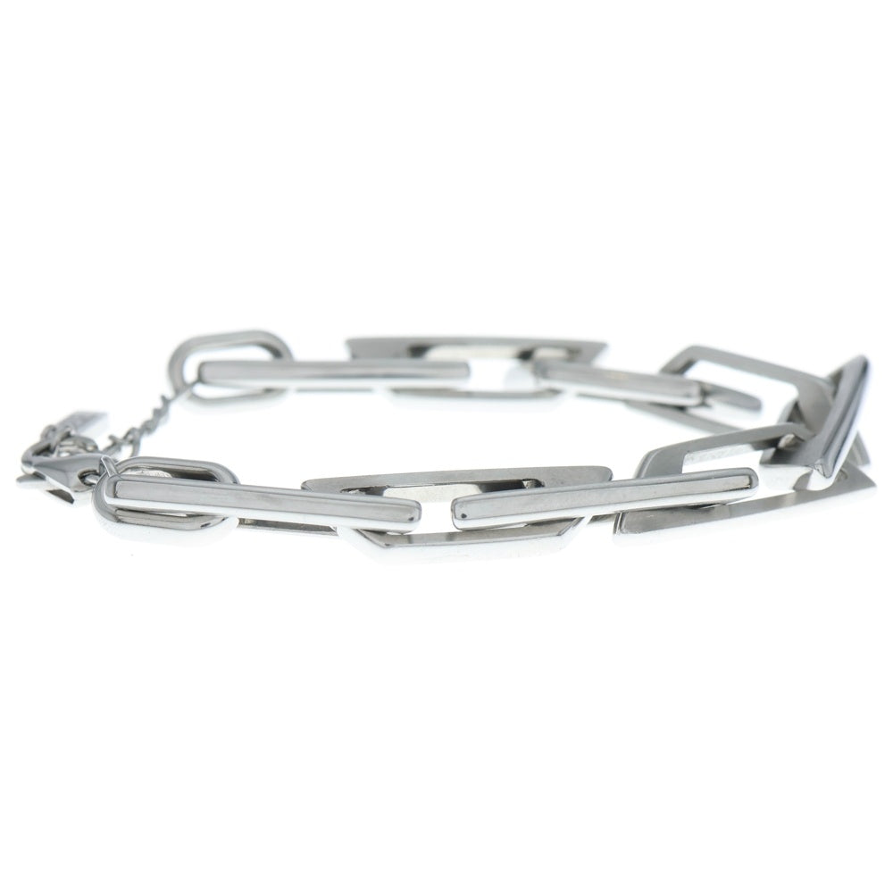 DIESEL(ディーゼル) STEEL Dロゴ ブレスレット シルバー DX1577