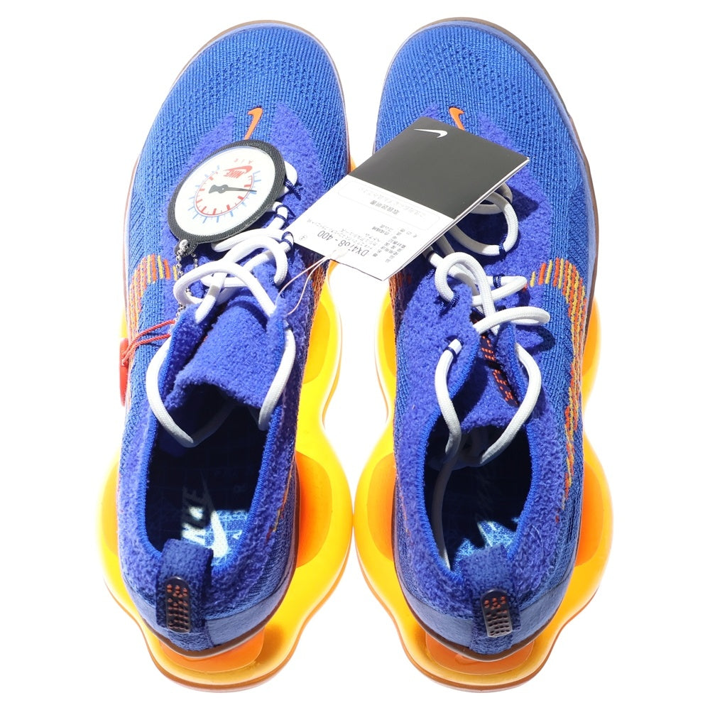 NIKE(ナイキ) AIR MAX SCORPION FK SE ナイキ エア マックス スコーピオン フライニット ブルー/オレンジ US10/28cm DX4768-400