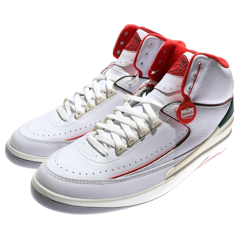 NIKE(ナイキ) AIR JORDAN 2 RETRO エアジョーダン2 レトロ ハイカットスニーカー ホワイト US12/30cm DR8884-101