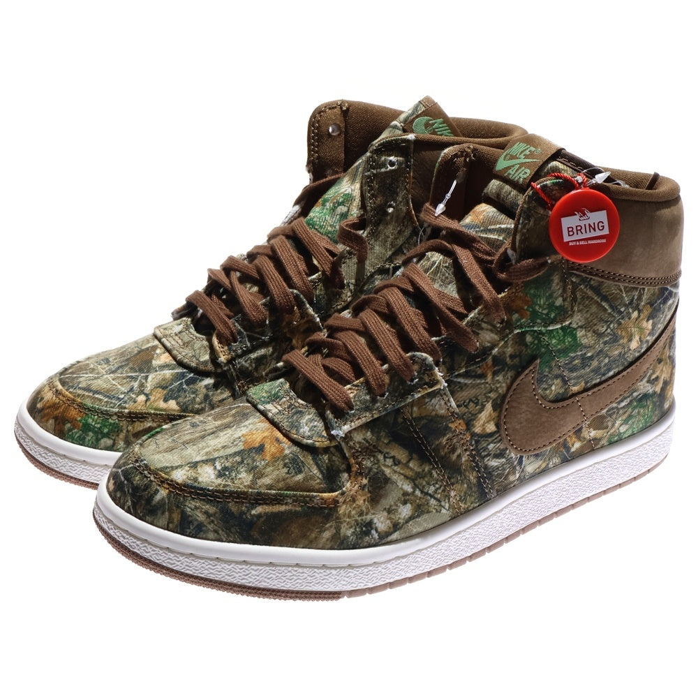 NIKE(ナイキ) Jordan Air Ship SP Realtree Camo ジョーダン エアシップ SP リアルツリーカモ ハイカットスニーカー ブラウン US9.5/27.5cm FD1324-900