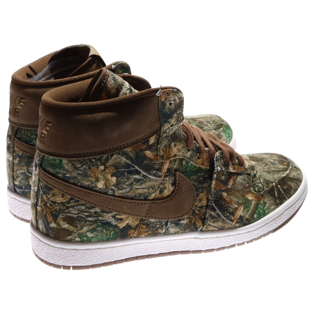 NIKE(ナイキ) Jordan Air Ship SP Realtree Camo ジョーダン エアシップ SP リアルツリーカモ ハイカットスニーカー ブラウン US9.5/27.5cm FD1324-900