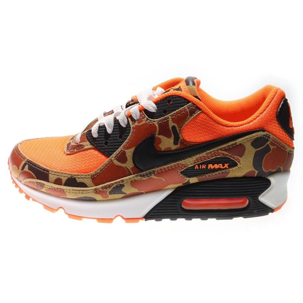 NIKE(ナイキ) AIR MAX 90 SP DUCK CAMO エアマックス ダック カモ ローカットスニーカー オレンジ US8.5/26.5cm CW4039-800