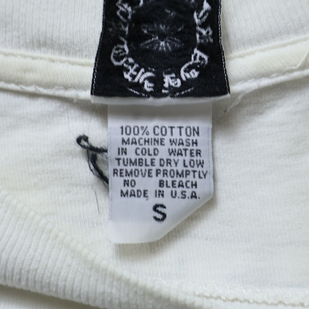 CHROME HEARTS(クロムハーツ) OLD CH T-SHIRT ROLLING STONES リップタン ローリングストーンズ 半袖Tシャツ ホワイト