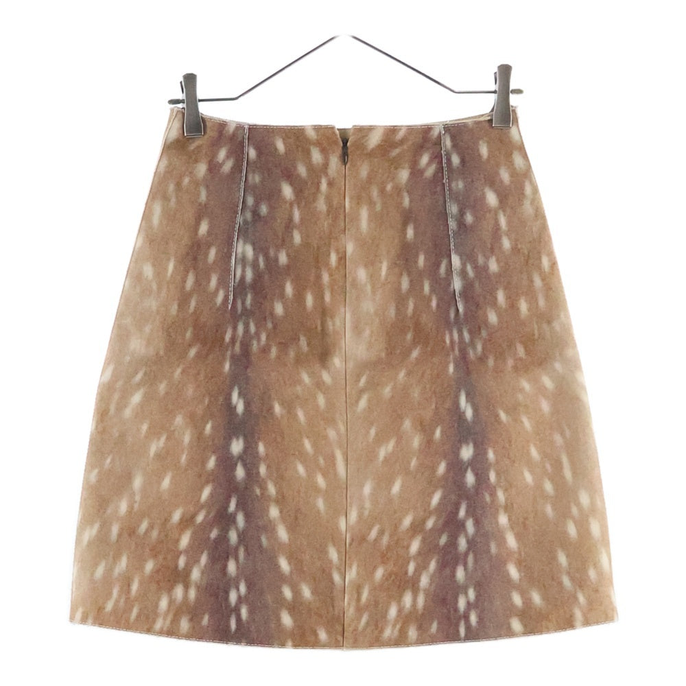 CARVEN(カルヴェン) 13AW Flare Skirt バンビ フレアスカート ミニスカート ブラウン レディース