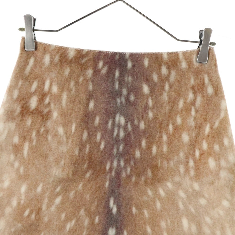 CARVEN(カルヴェン) 13AW Flare Skirt バンビ フレアスカート ミニスカート ブラウン レディース