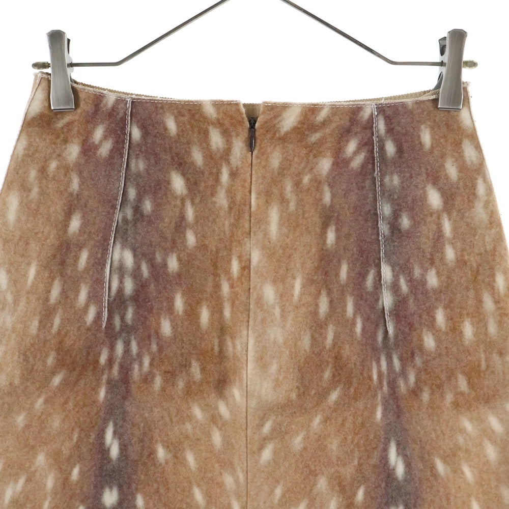 CARVEN(カルヴェン) 13AW Flare Skirt バンビ フレアスカート ミニスカート ブラウン レディース
