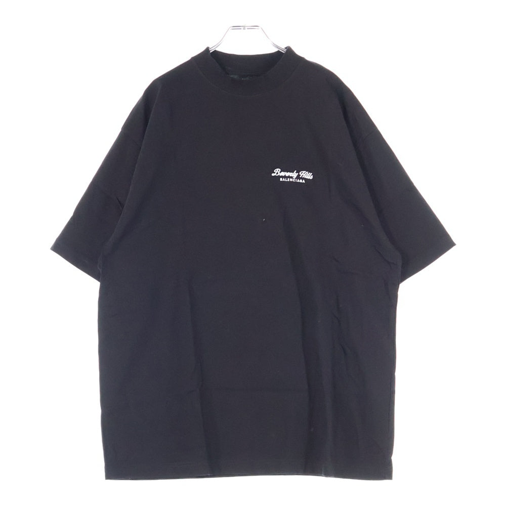 BALENCIAGA(バレンシアガ) 24AW BEVERLYHILLS ビバリーヒルズ 半袖Tシャツ ブラック 764235 TQVS6