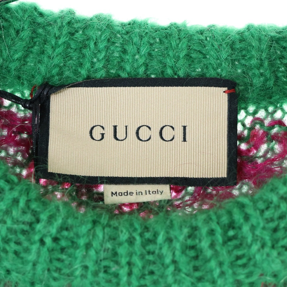 GUCCI(グッチ) Crop Sequin Sweater クロップ スパンコールニット