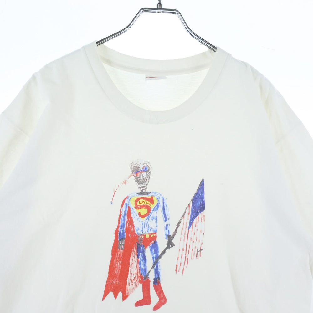 SUPREME(シュプリーム) 21SS Skeleton Tee フロントプリント クルー