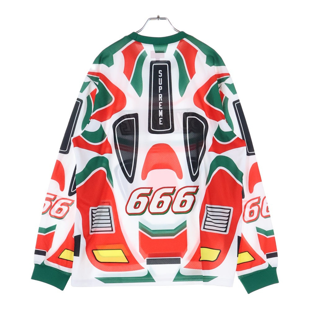 SUPREME(シュプリーム) 22AW Decals Moto Jersey モトクロス ジャージー 長袖Tシャツ カットソー マルチ