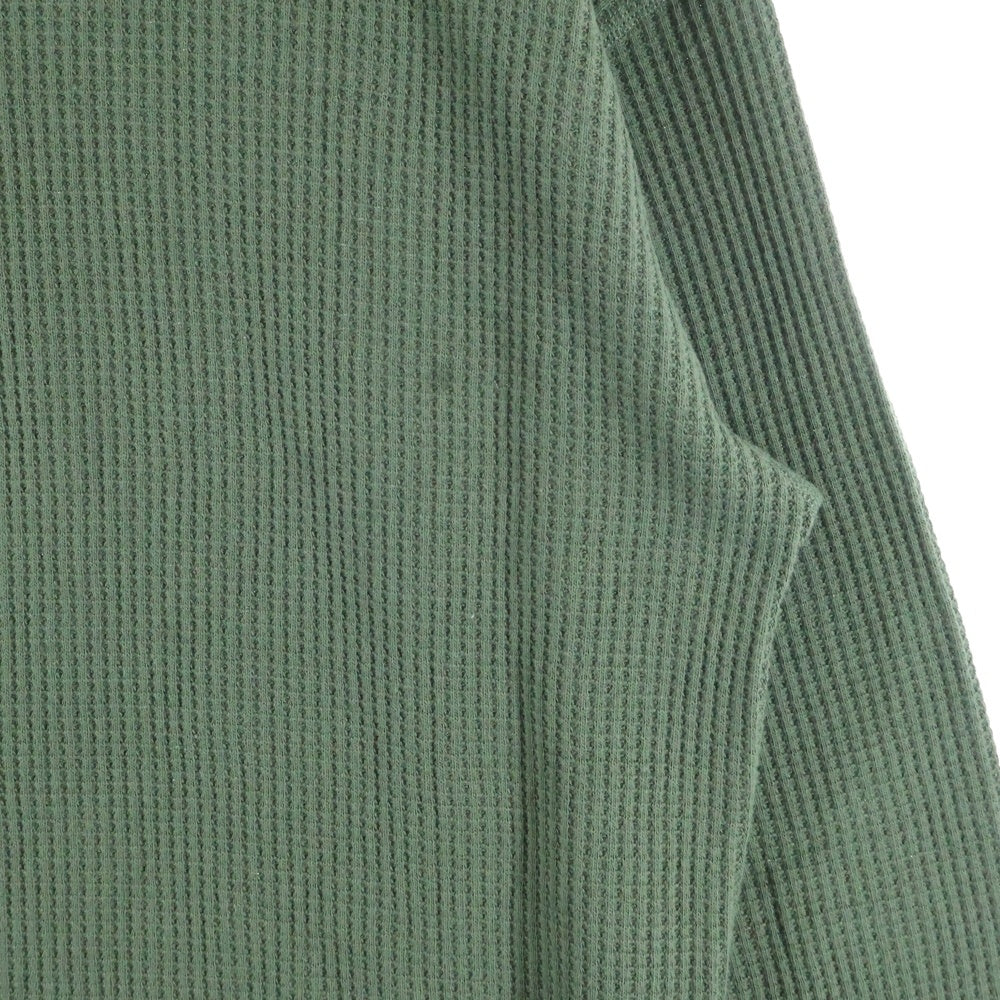 ALPHA INDUSTRIES(アルファ インダストリーズ) サーマル ロングスリーブ 長袖Tシャツ カーキ