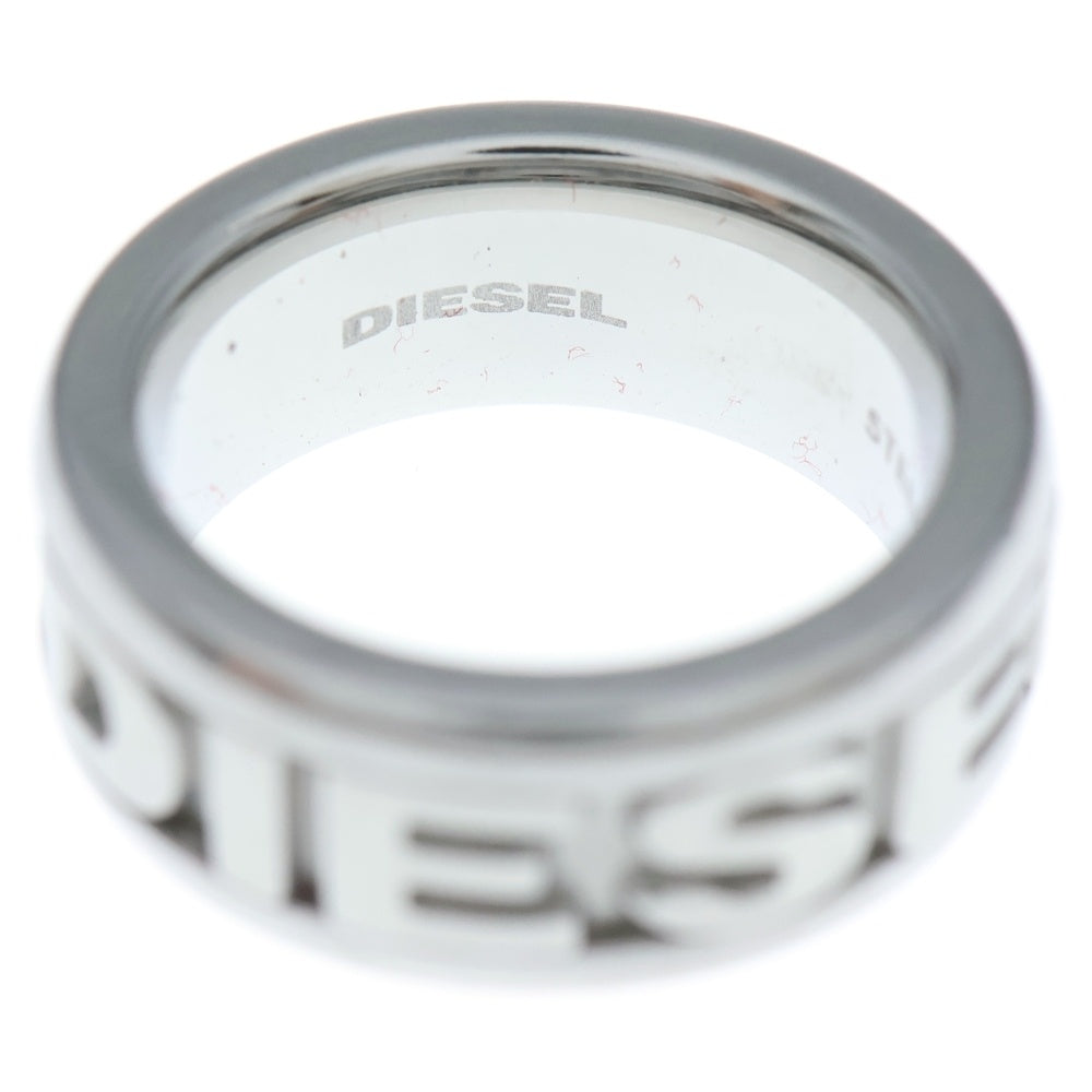 DIESEL(ディーゼル) ロゴデザイン リング 指輪 シルバー