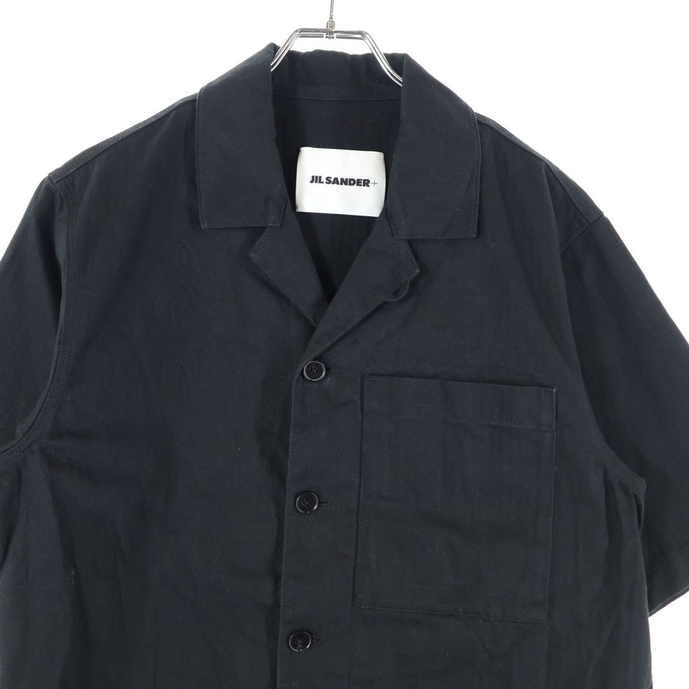 JIL SANDER +(ジルサンダープラス) Short Sleeve Shirt ヘリンボーン 