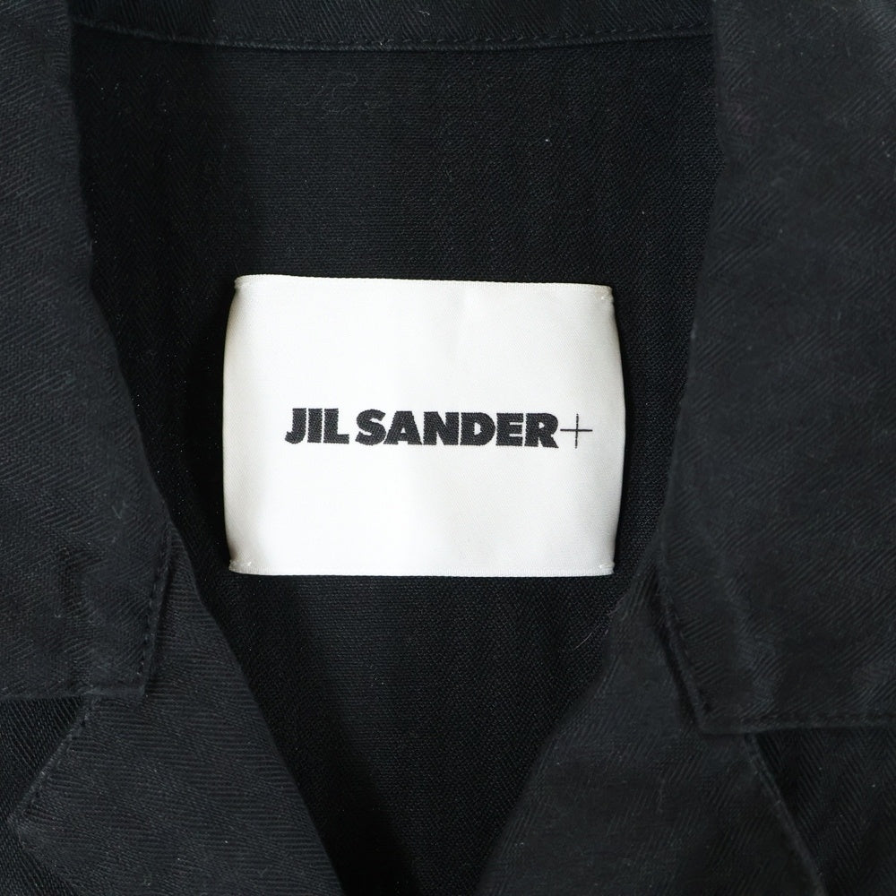 JIL SANDER +(ジルサンダープラス) Short Sleeve Shirt ヘリンボーン