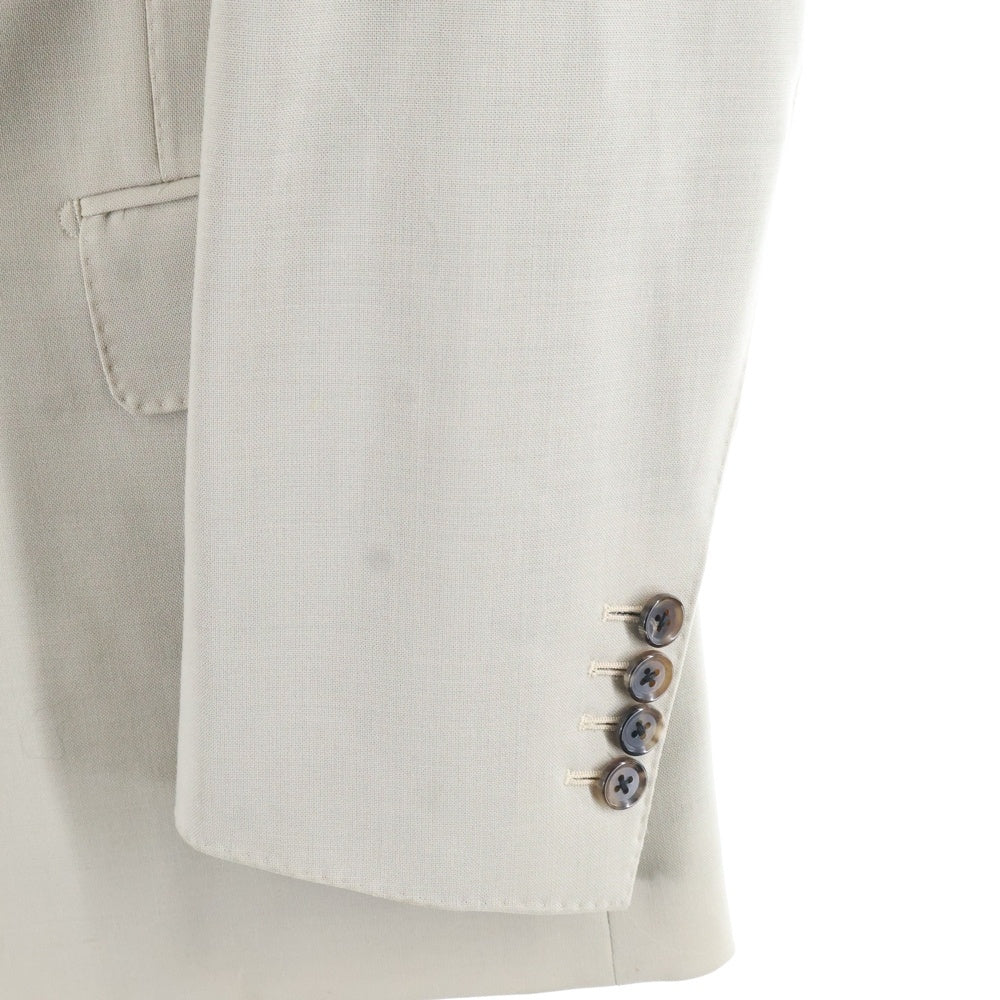 WACKO MARIA(ワコマリア) DORMEUIR SINGLE BREASTED JACKET ドーメル 2B シングルブレスト ウールテーラードジャケット ベージュ